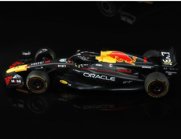 HMB Formula 1 "Oracle Red Bull Racing RB19 Max Verstappen Die-Cast Model Car| Premium Collectible (No.1) 1:18 Scale Code. F1801