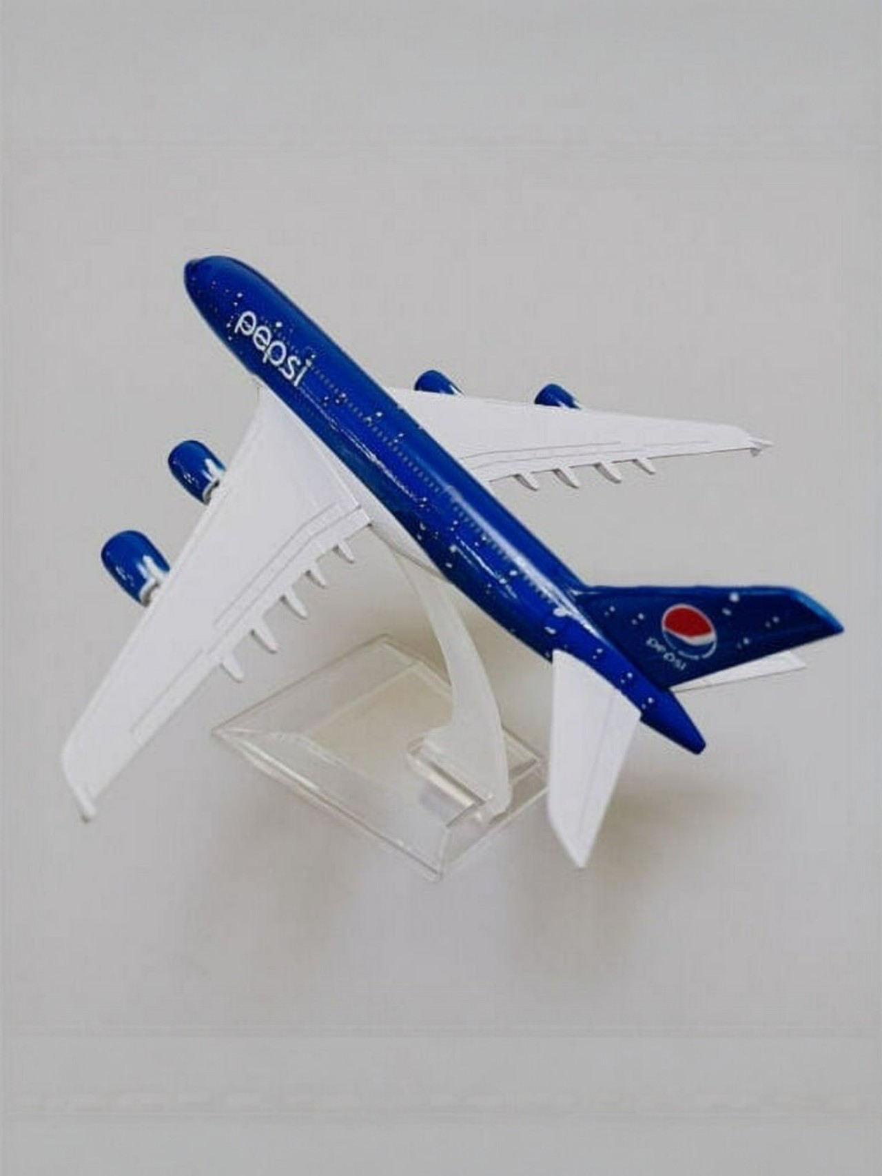 Aircraft Model Airbus A380 Air Pepsi Airplane 16 CM (Code-106)