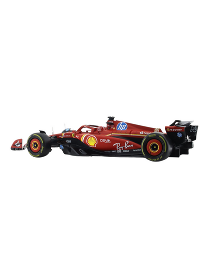 Bburago Formula 1 (F1) Ferrari SF-24 No 16 Charles Leclerc 1:18 Scale Diecast