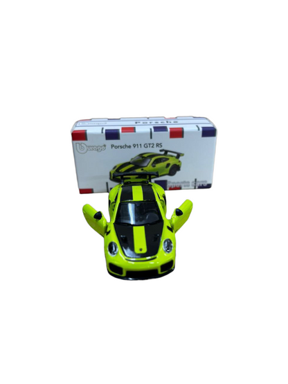 Bburago Sports Cars Porsche 911 GT2 RS 1:64 Scale