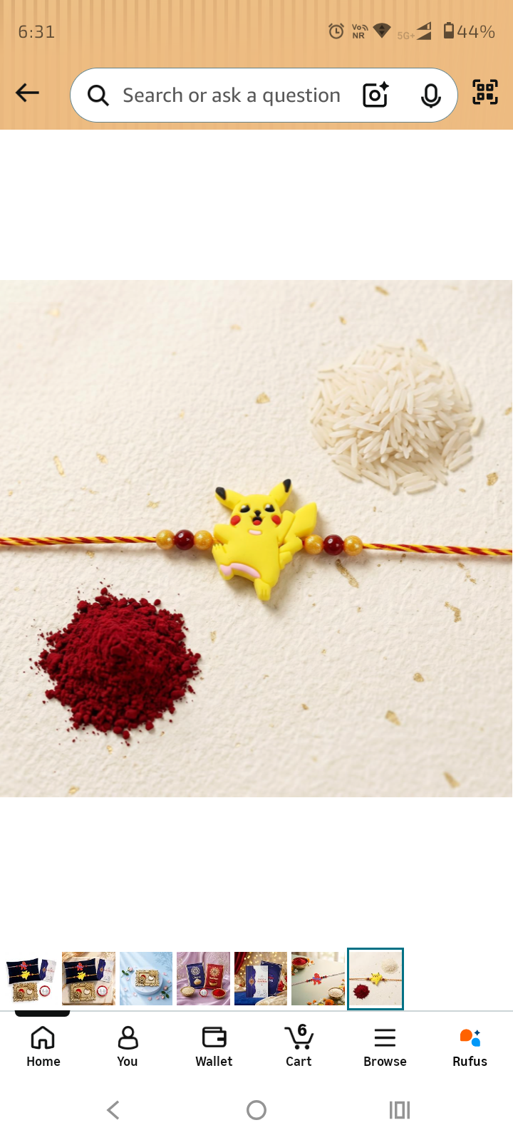 Pikachu Theme Rakhi for Boys | Fancy Raksha Bandhan Rakhi