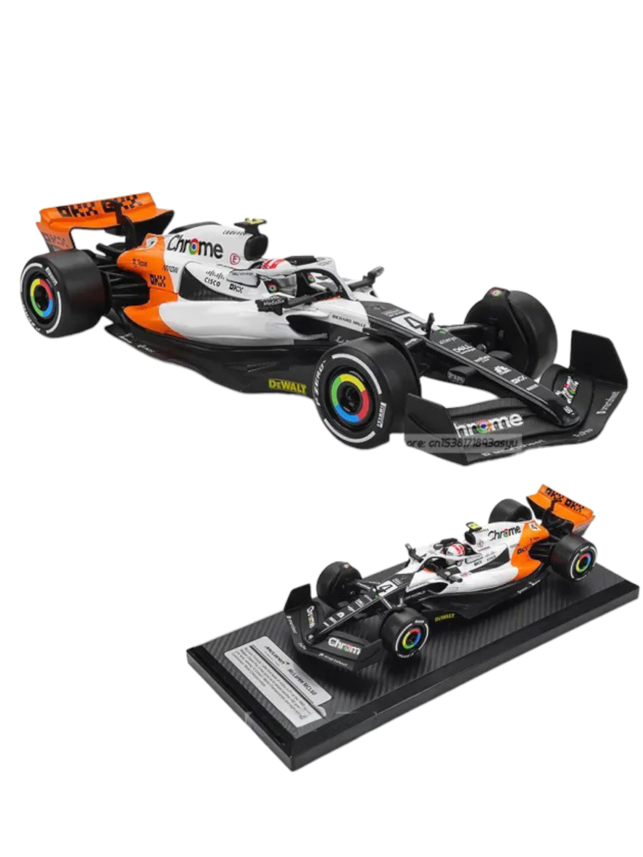 CCA mclaren f1 mcl60 2023 Monaco grand prix Imported 1:24 Scale