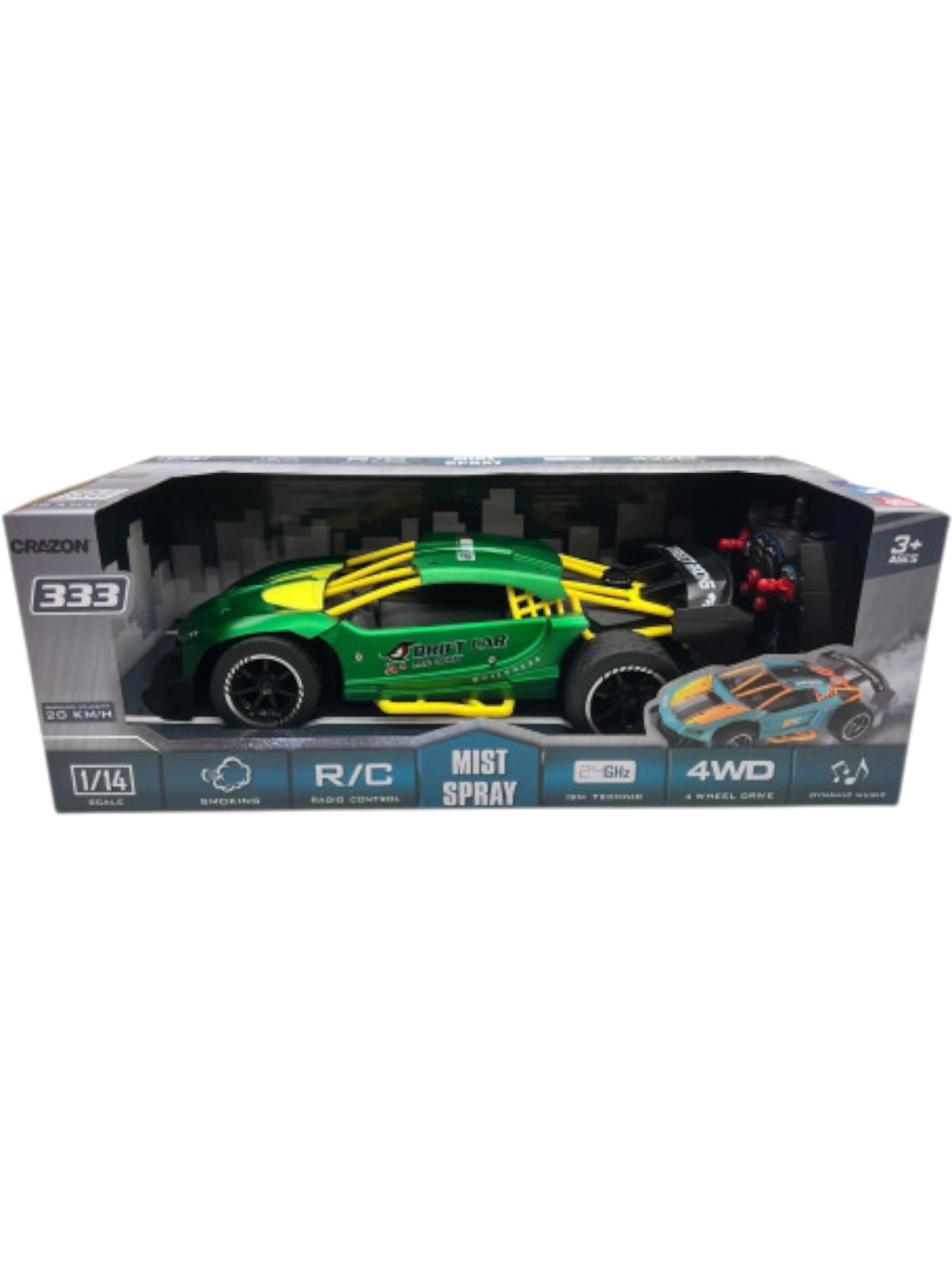 Crazon Remote Control (RC) Mist Sprayer 1:14 Scale