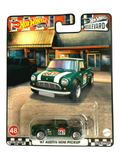 HotWheels 67 Austin Mini Pickup Imported Premium 1:64 Scale
