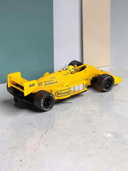 Mini GT Blister #1088: Lotus 99T #12 Ayrton Senna 1987 Monaco Grand Prix Winner Imported 1:64 Scale
