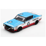 Mini GT Blister #1212: Nissan Skyline Kenmeri Liberty Walk Nissan Racing '75 Concept Imported 1:64 Scale