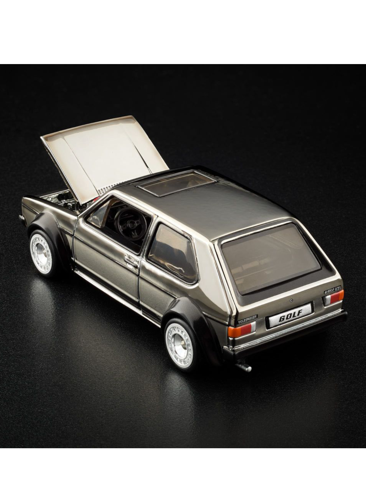 HotWheels 1976 Volkswagen Golf MK1 GTI RLC 1:64 Scale (With Protector)