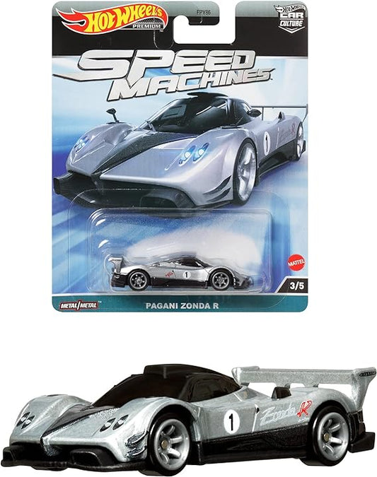 HotWheels Speed Machines Pagani Zonda R imported premium 1:64 Scale Premium