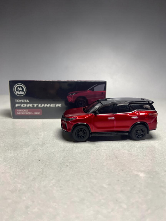 Para64 Toyota Fortuner Red Imported 1:64 Scale