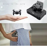 4DRC V2 Mini Drone : RC Foldable Nano Drone Pocked Quadcopter Remote Control