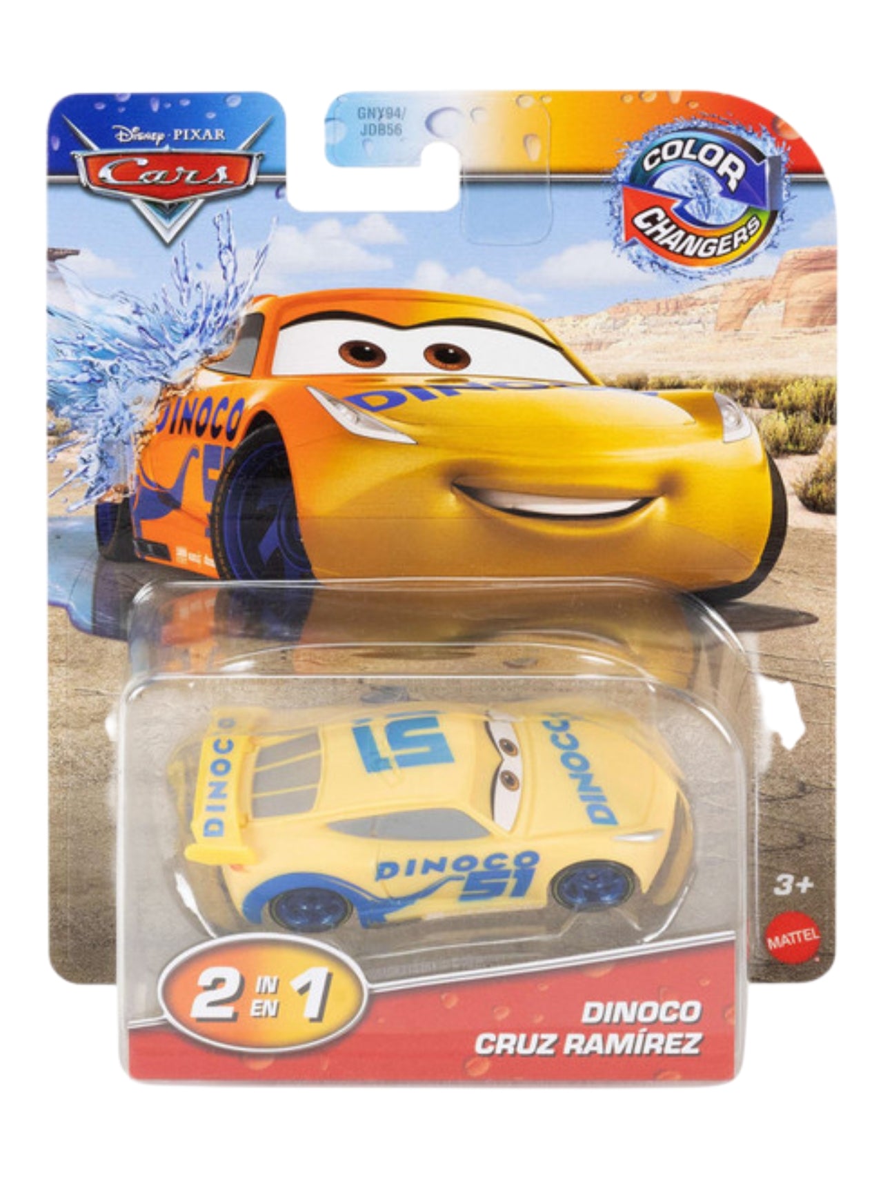 Disney Pixar Cars Dinoco Cruz Ramirez Cruz Ramirez Dinoco Imported Premium 1:64 Scale