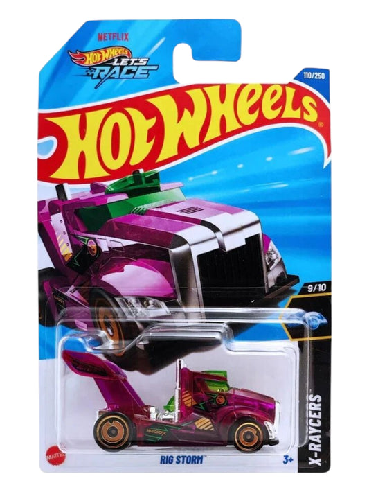HotWheels Rig Storm Imported Mainline 1:64 Scale (Treasure Hunt)