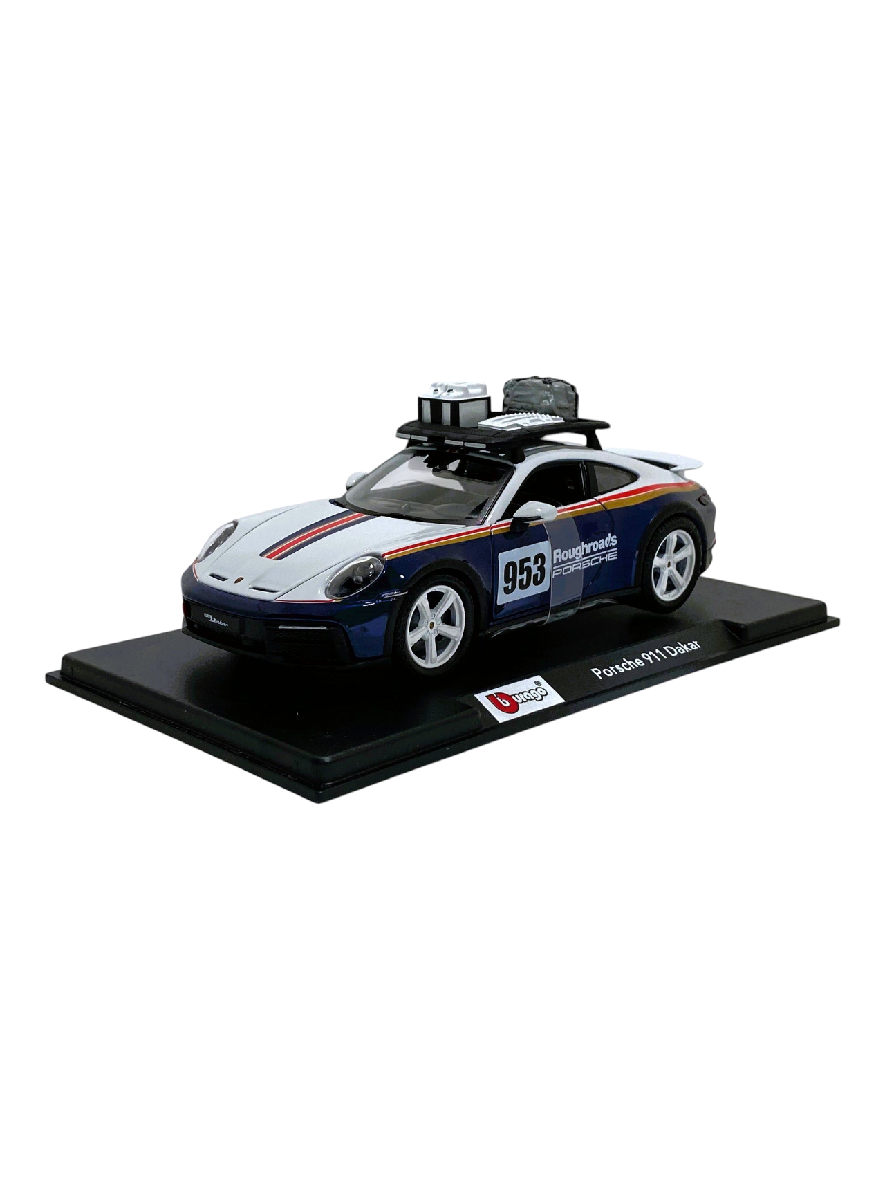 Bburago Race Edition Porsche 911 Dakar Diecast 1:24 Scale