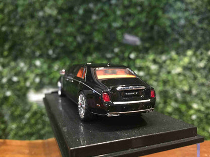 Mansory PHANTOM ROLLS ROYCE LengtheNED BLACK Imported 1/64 Diecast Car BY SC ART