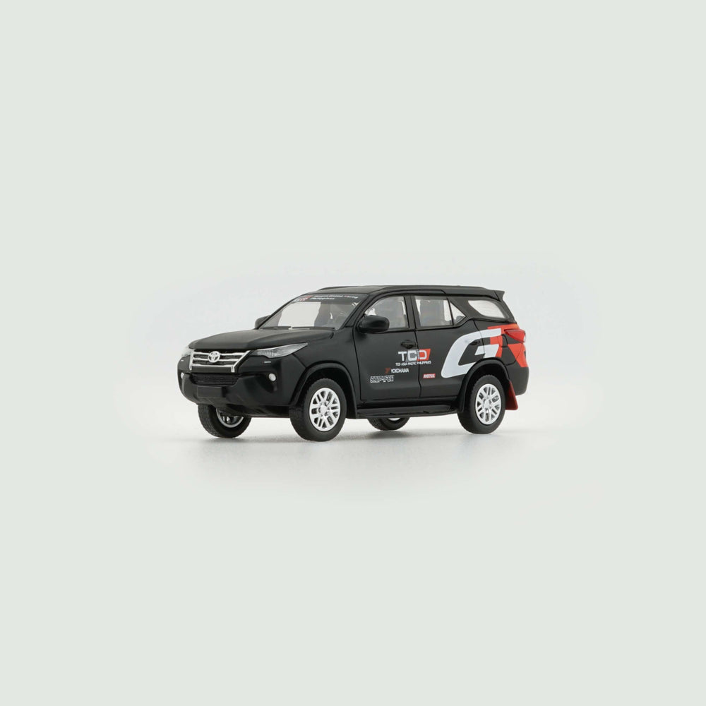 Gazoo Racing Toyota Fortuner 2018 Imported 1:64 Scale (Matte Black)
