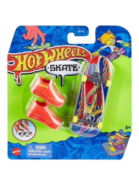 HotWheels Skate Flame Tamer Fingerboard and Skate Shoes