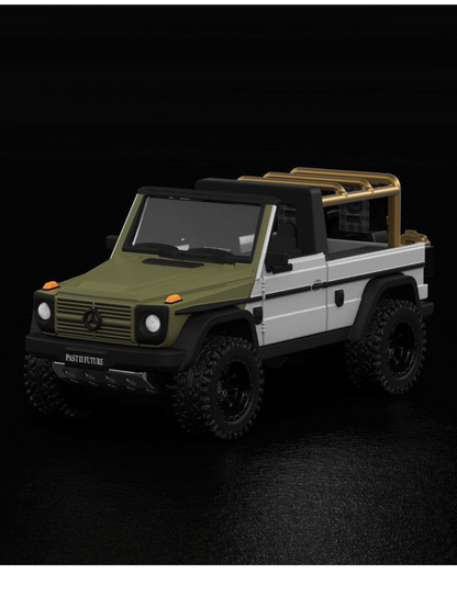 HotWheels x Mercedes-Benz Project G-Class Past II Future Designed by Nigo RLC 1:64 Scale (With Acrylic Case)