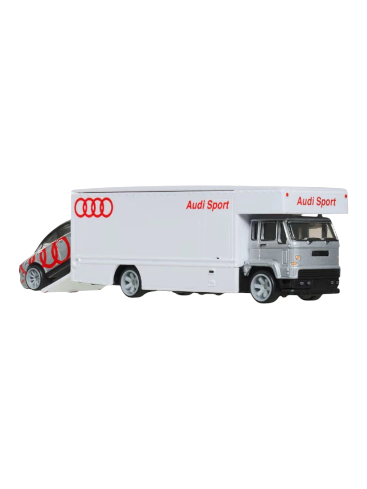 HotWheels Car Culture Team Transport Audi S4 Quattro and Fleet Flyer Imported 1:64 Scale