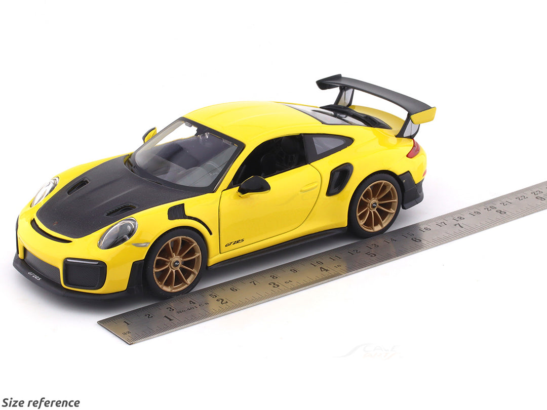 Maisto porsche 911 gt2 rs (official license product) 1:24 die-cast scale model car