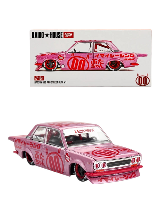Mini GT Kaido House #161: Datsun 510 Pro Street Buta V1 1:64 Scale
