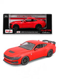 Maisto 2024 Ford Mustang Dark Horse 1:24 Die-Cast Model Car with Acrylic Case | Collector's Collection