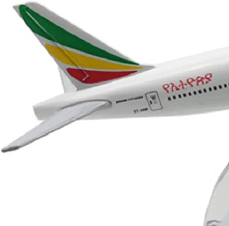 Aircraft Model 16cm Aircraft Ethiopian Cargo B777F Alloy Plane Model (code-139)