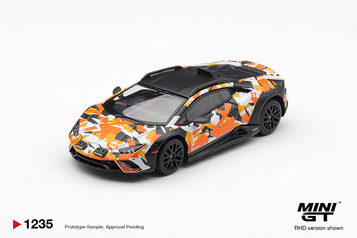 Mini GT - Lamborghini Huracán Sterrato All Terrain Set of 4 – Special Edition Diecast Model 1:64 Scale