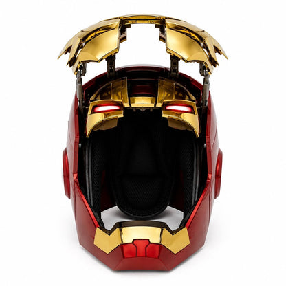 Iron Man Electronic Helmet Premium LED Illuminated Eyes , voice Control Operation If Included, Bettery/ Power