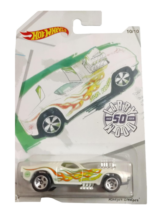 Hotwheels Card Art Rodger Dodger Imported mainline 1:64 Scale