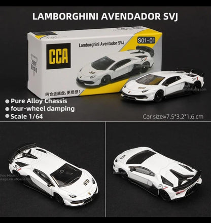 CCA Lamborghini Aventador svj 1:64 Scale