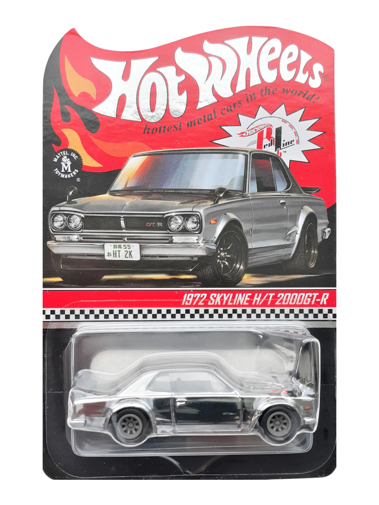 HotWheels RLC 1972 Skyline H/T 2000GT-R Imported 1:64 Scale ( With Protector )