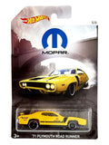 Hotwheels '71 Plymouth road runner imported card art mainline 1:64 Scale