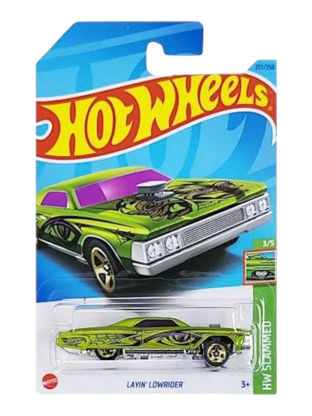 Hot wheels layin lowrider imported mainline 1:64 Scale