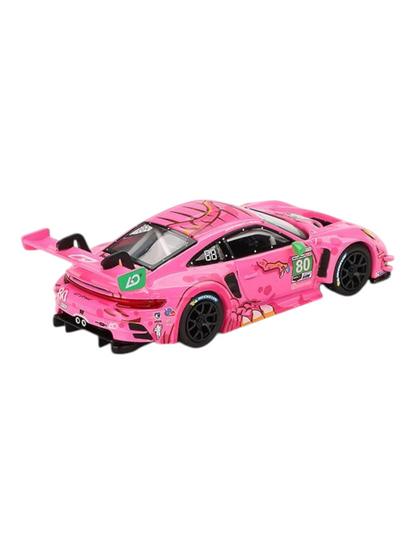 Mini GT Porsche 911 GT3 R #80 AO Racing 2023 IMSA VIRginia Roxy 1:64 Scale
