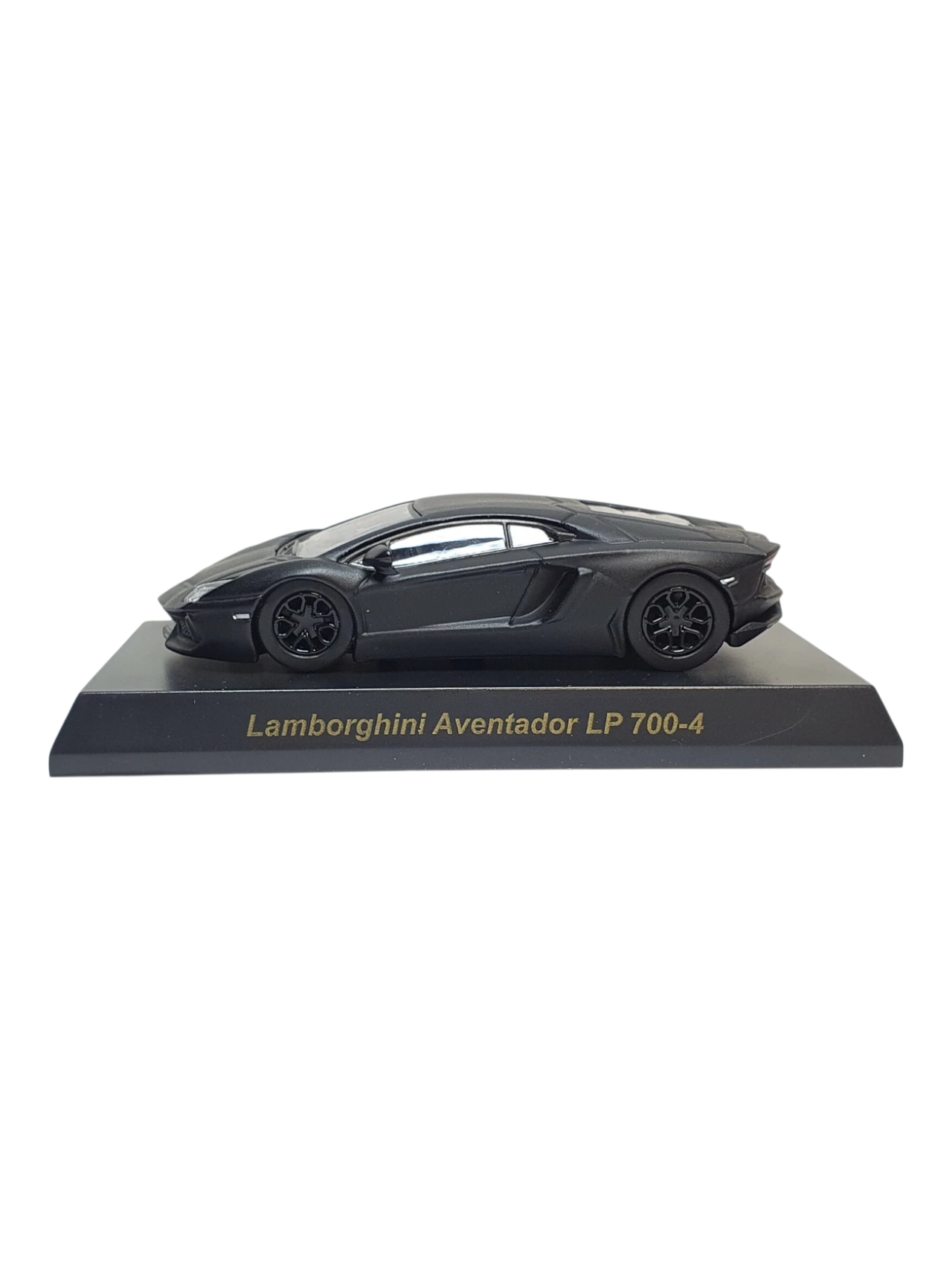 Kyosho LAMBORGHINI AVENTADOR LP 700-4 MATTE BLACK diecast car model 1:64 Scale