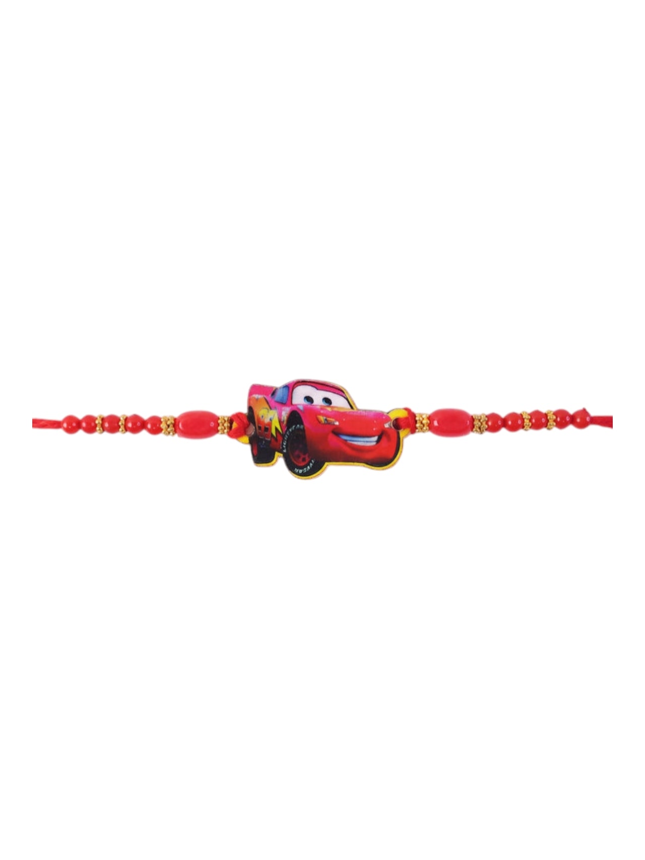 Disney Lightning Mcqueen Car Rakhi for Raksha Bandhan