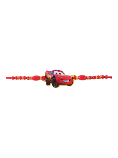 Disney Lightning Mcqueen Car Rakhi for Raksha Bandhan