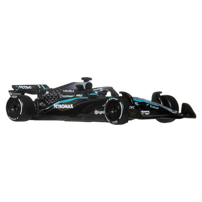 Hotwheels Premium Mercedes-AMG PETRONAS 2025 Formula One Team 1:64 Scale