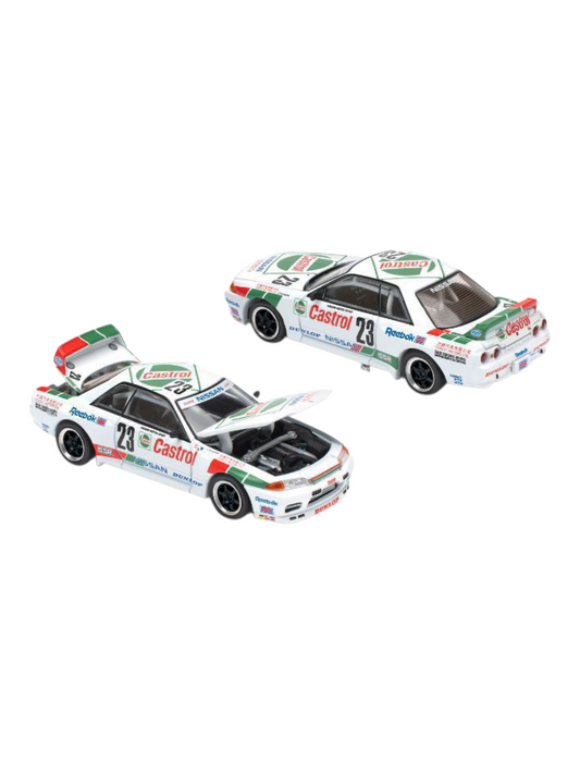 Pop Race Skyline GT-R BNR32 Macau Guia Race 1990 Winner PR64-194 1:64 Scale