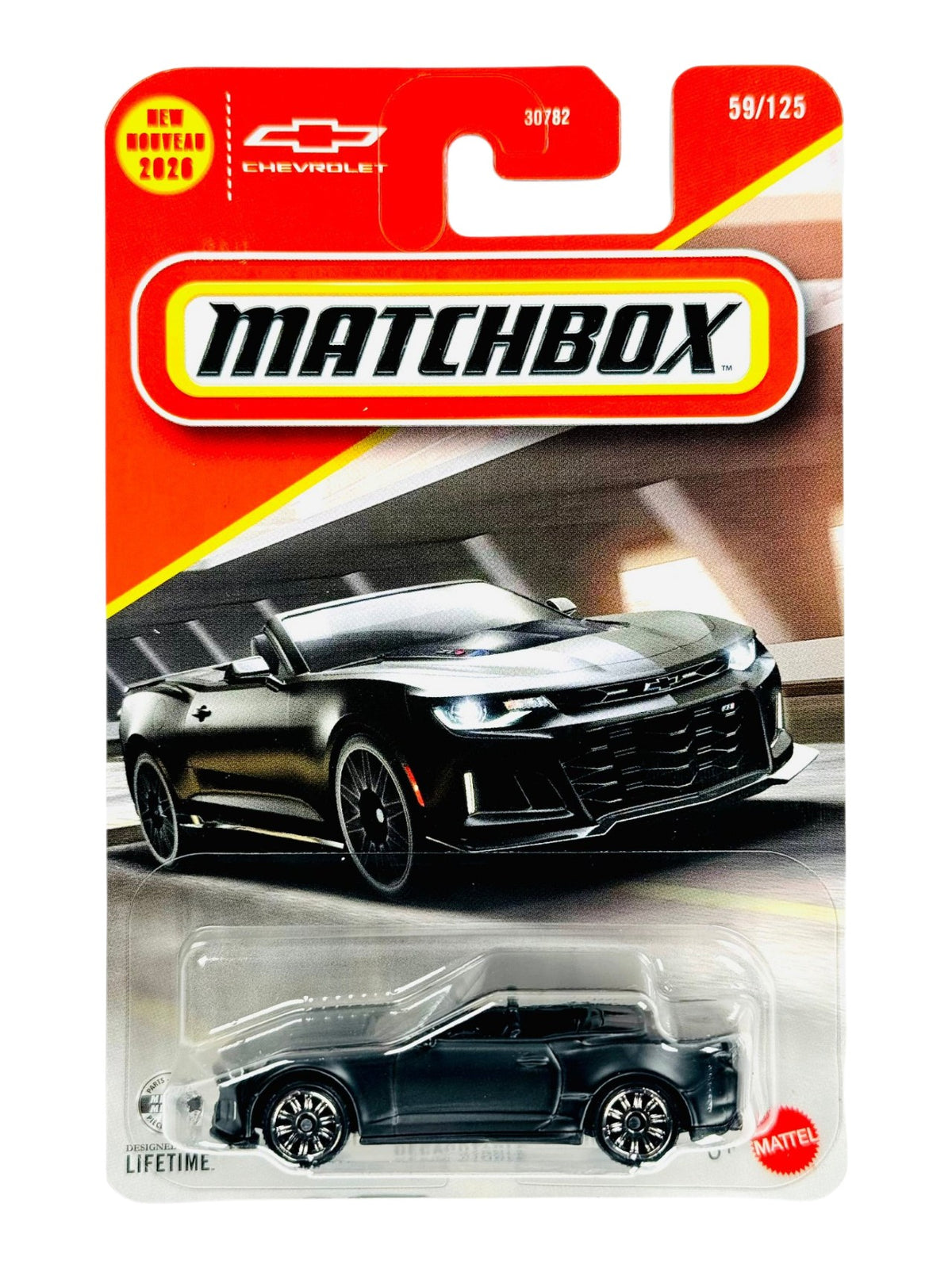 Matchbox 2024 Chevrolet Camaro ZL1 Convertible Décapotable Imported Mainline 1:64 Scale