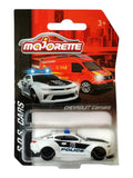 Majorette Chevrolet Camaro Police 911 Diecast Toy Car | White Police Patrol Vehicle | Collectible Miniature Model 1:64 Scale