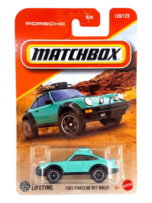 Matchbox 1985 Porsche 911 Rally Imported Mainline 1:64 Scale