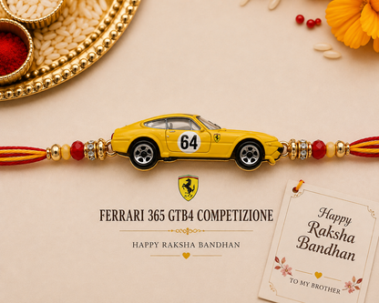 Hotwheels Original Car Rakhi – Choose Any Car & Get It Customized as a Rakhi | Raksha Bandhan Gift for Brother