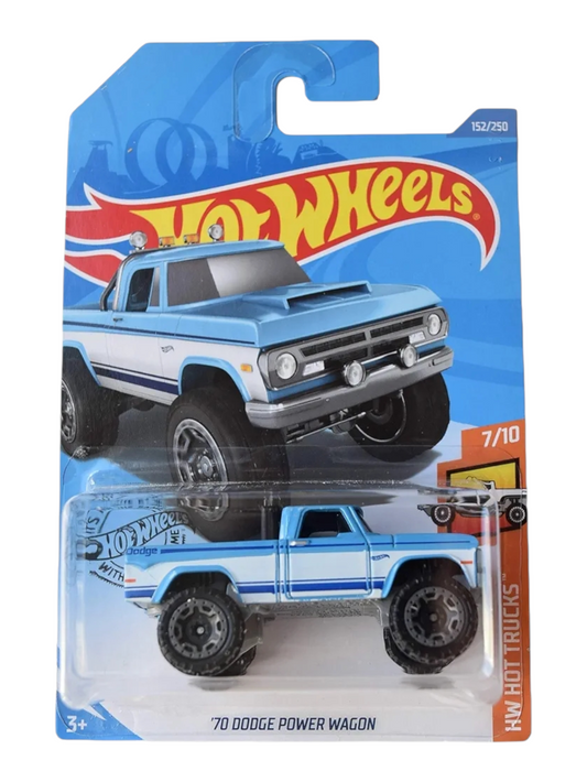 Hotwheels:70 Dodge power wagon imported mainline 1:64 Scale