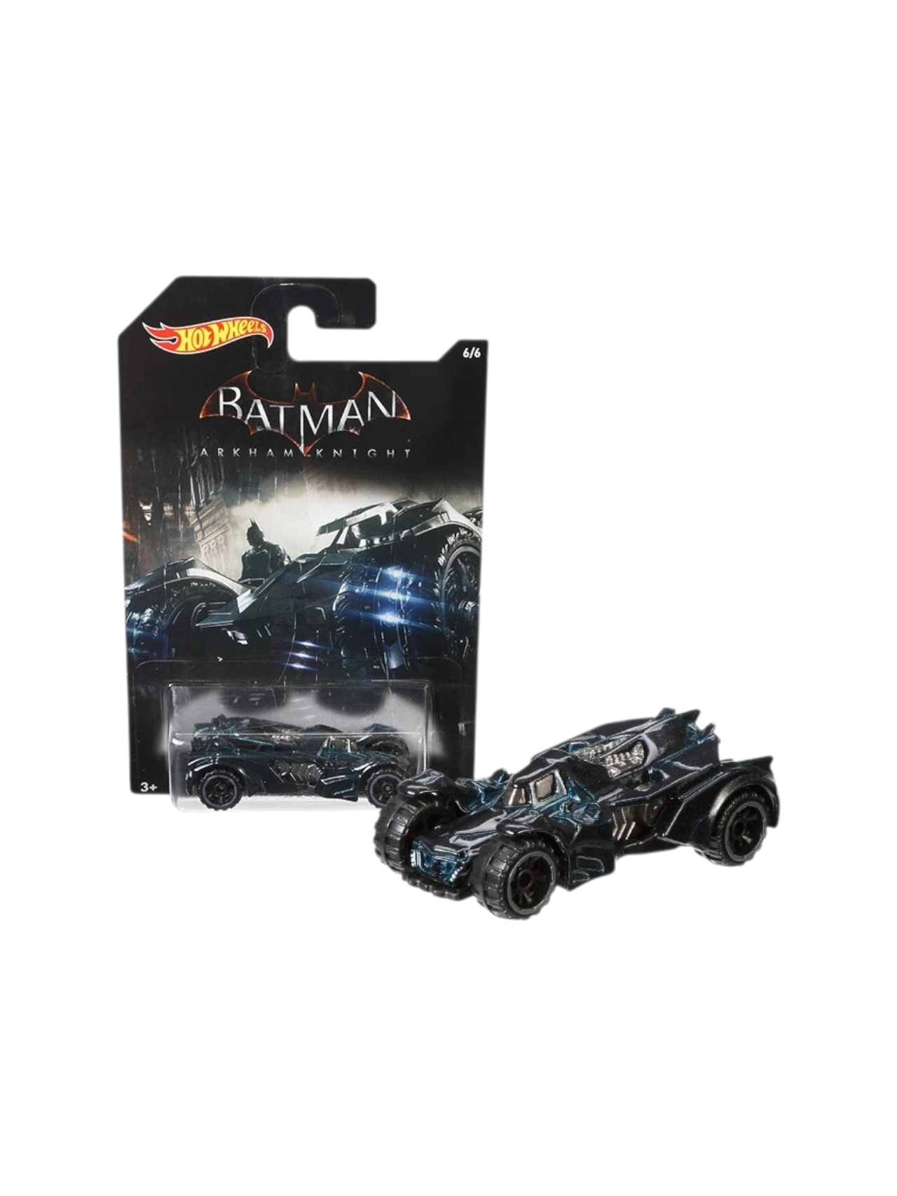HotWheels Batman Arkham Knight Batmobile Imported Mainline Card Art 1:64 Scale