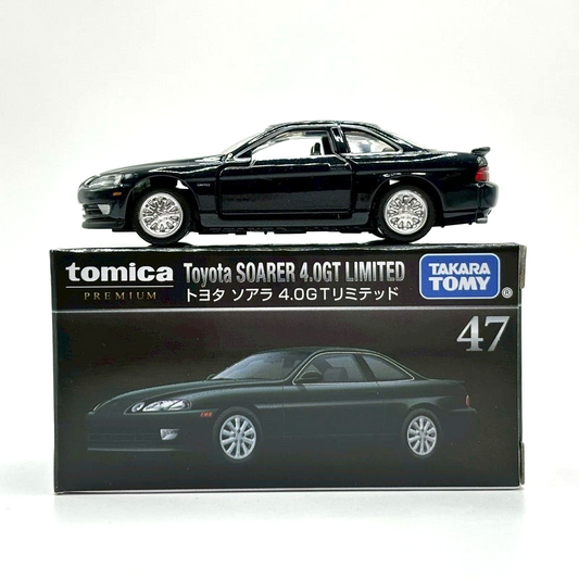 Takara Tomy Tomica Premium No. 47 Toyota Soarer 4.0GT Limited 1:64 Diecast Model Car | Premium Collectible | Brand New