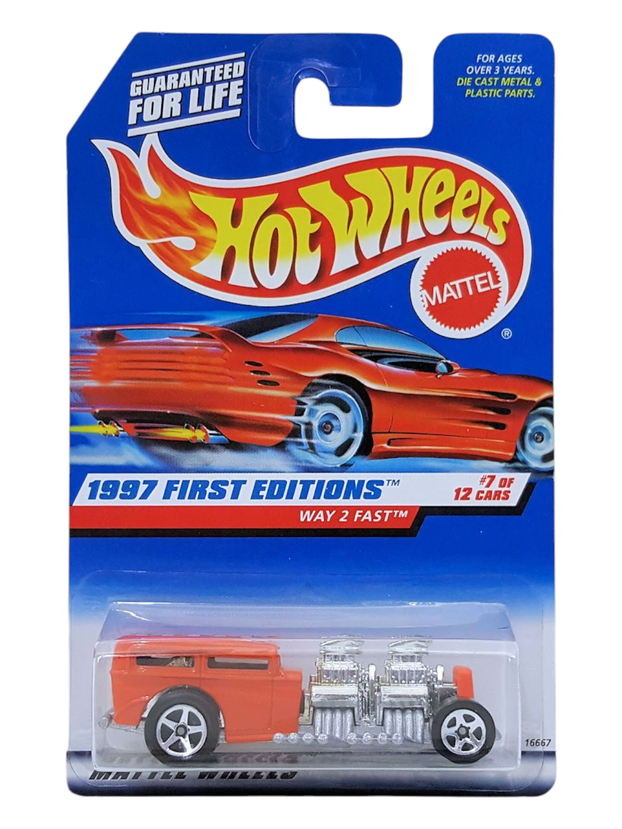 HotWheels 1997 First Editions Way 2 Fast Imported Mainline 1:64 Scale