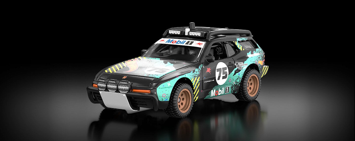 HotWheels RLC Porsche 944 Dirtmeister Imported 1:64 Scale ( with protector )