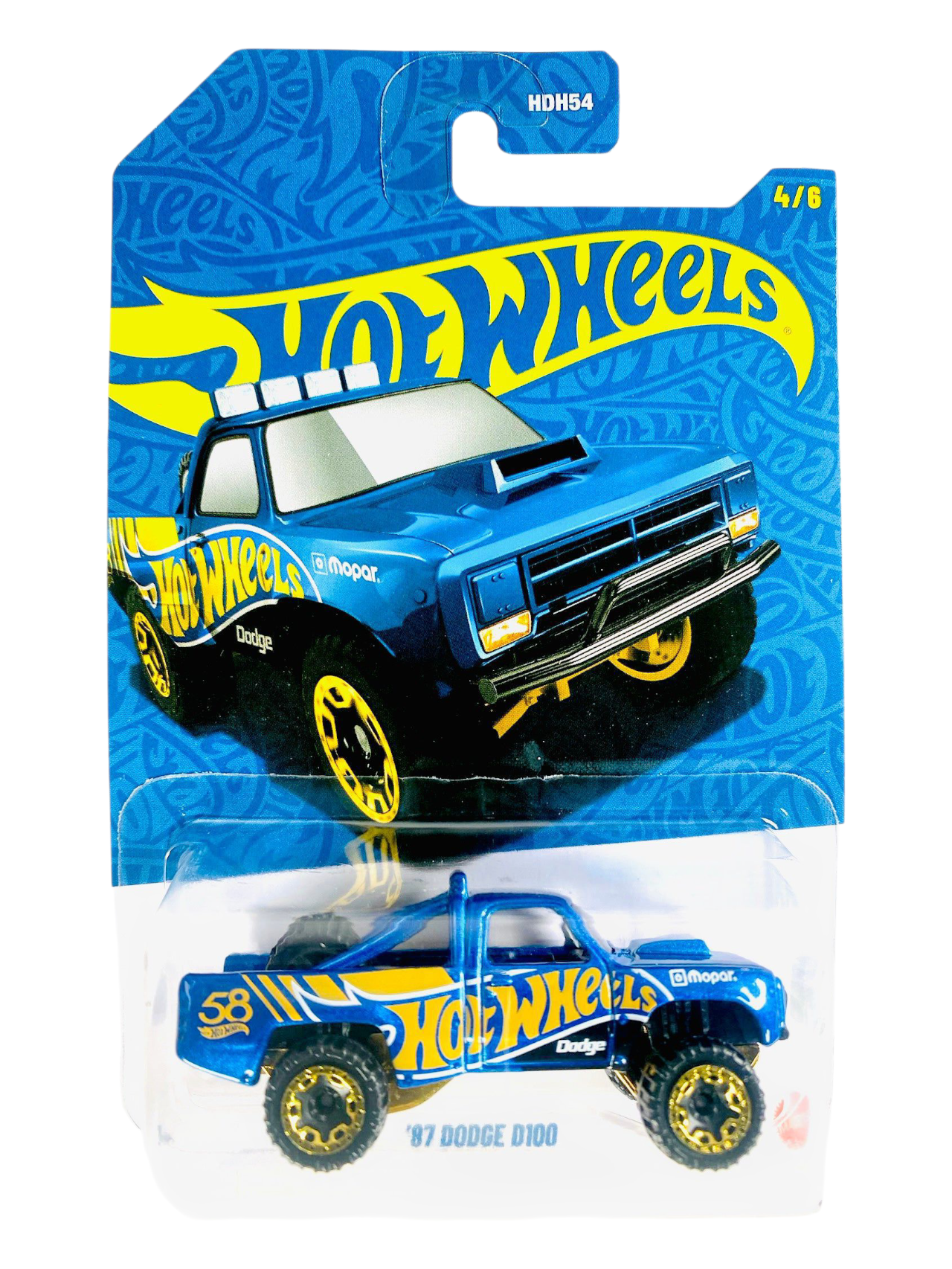 HotWheels 2025 58th Anniversary Series 87 Dodge D100 Imported Mainline ...