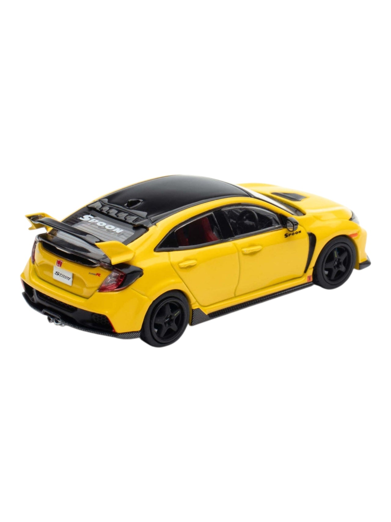 INNO64 Honda Civic Type R (FK8) Yellow 1:64 Scale Metal Diecast IN64-FK8-YL